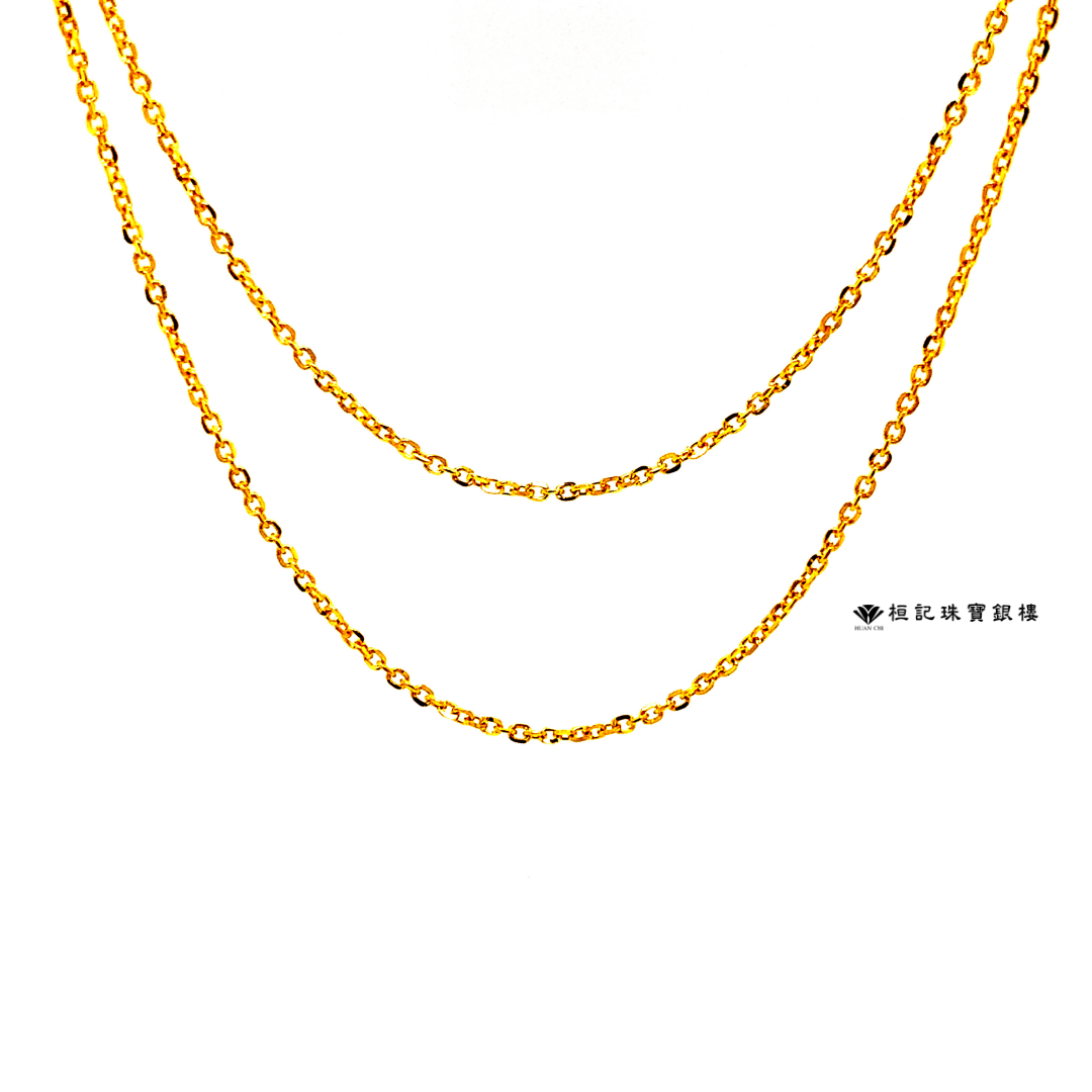 黃金項鍊單品(跳舞鍊、水波鍊)