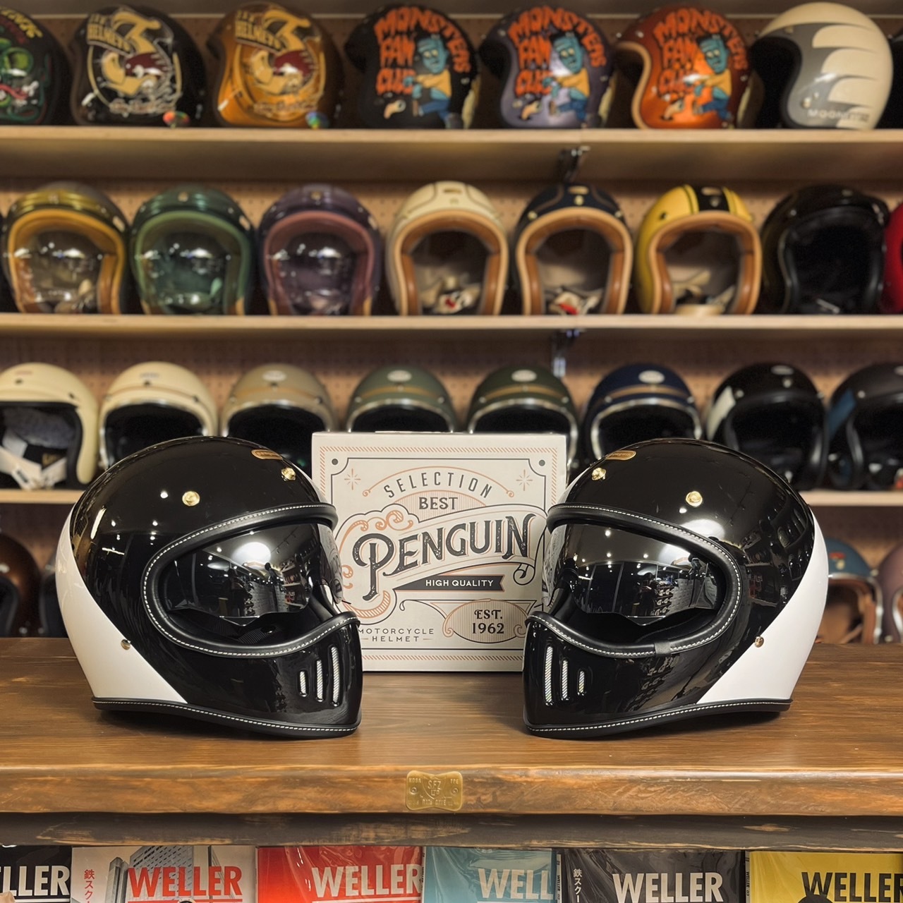 Penguin 大師山車 彩繪款 黑白