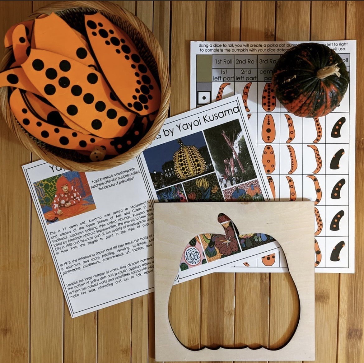 感官教具組 - 草間彌生 - 南瓜