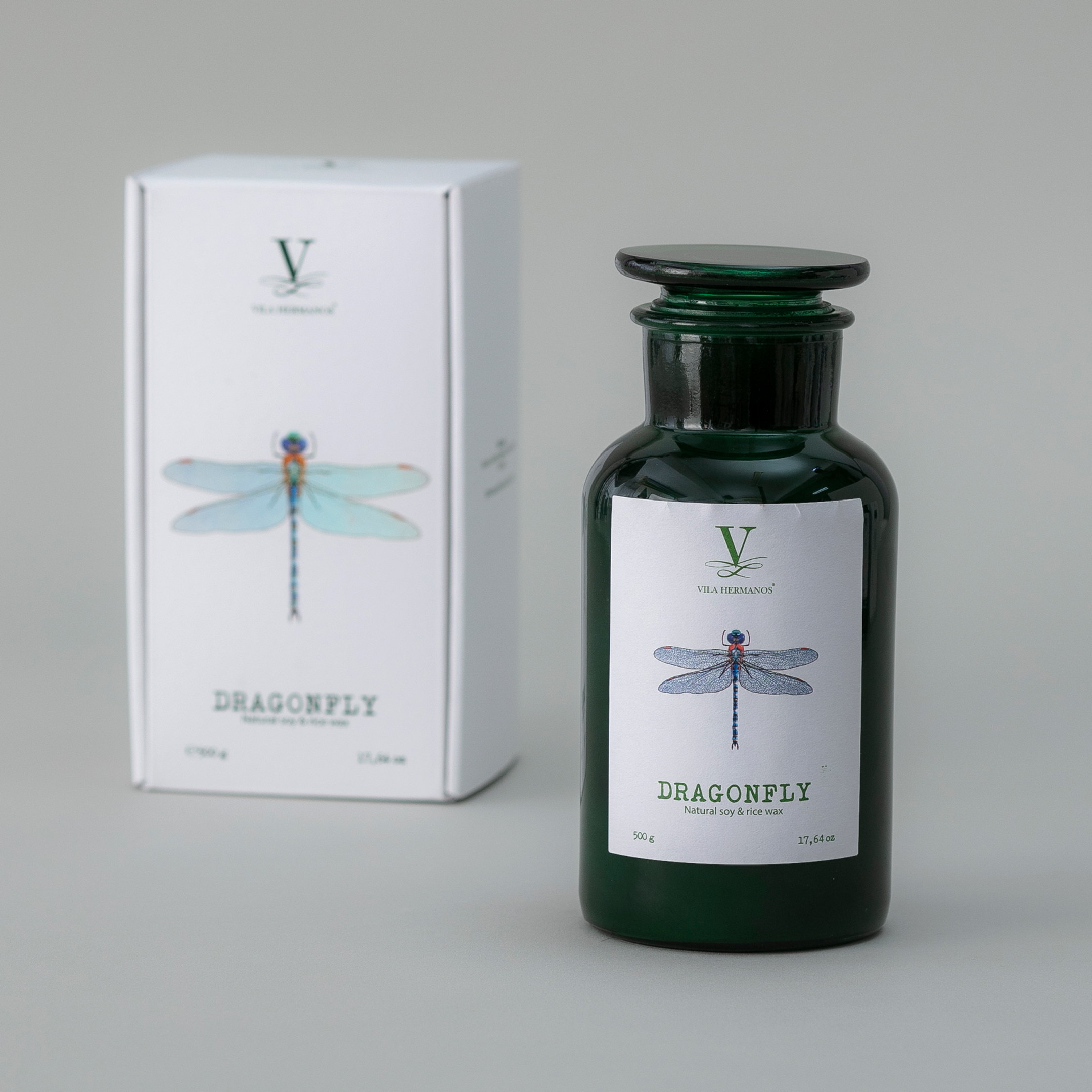 VILA HERMANOS Talismán藥罐蠟燭-蜻蜓/花香與辛香