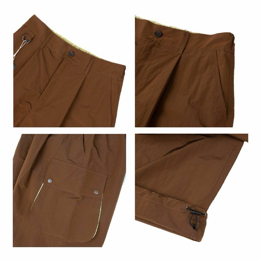 拼色工裝鬆身褲 MINETTE-001P