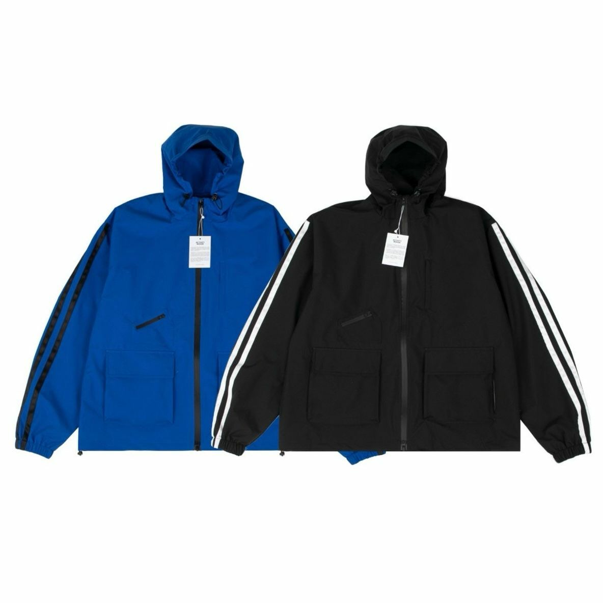 淨色雙間連帽拉鍊外套 MINETTE-005JK