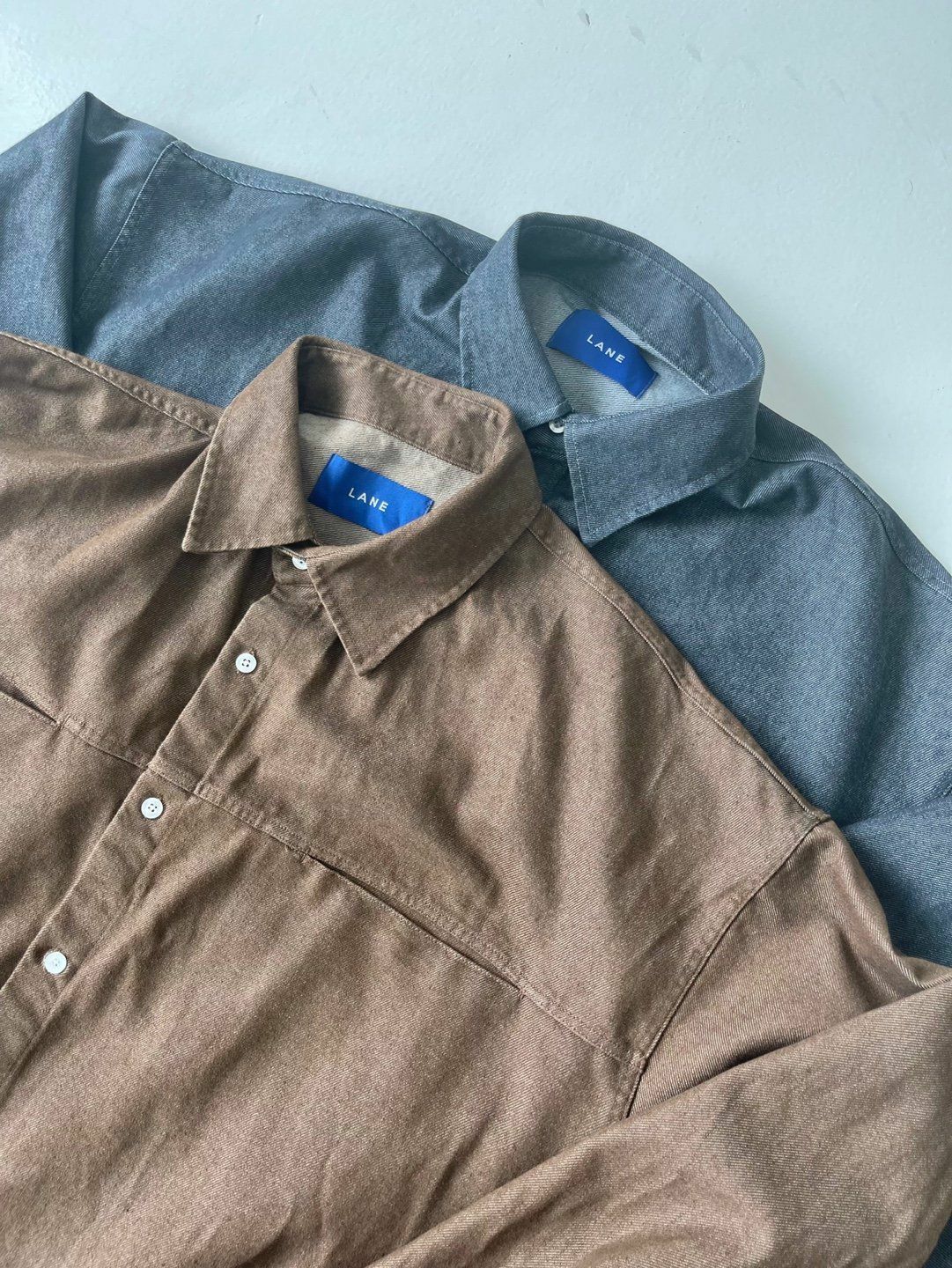 淨色長袖恤衫 LANE-009S