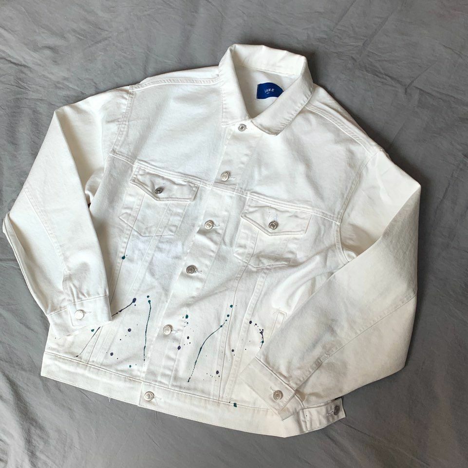 潑墨牛仔褸 LANE-010JK