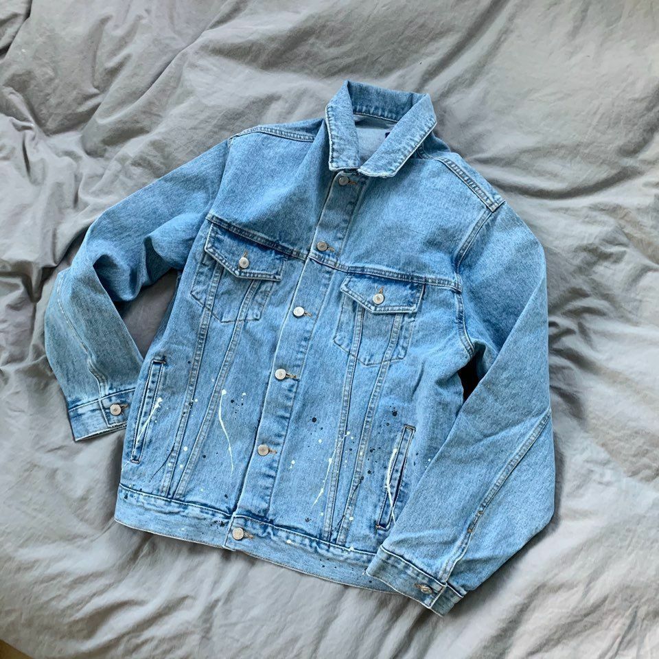 潑墨牛仔褸 LANE-011JK