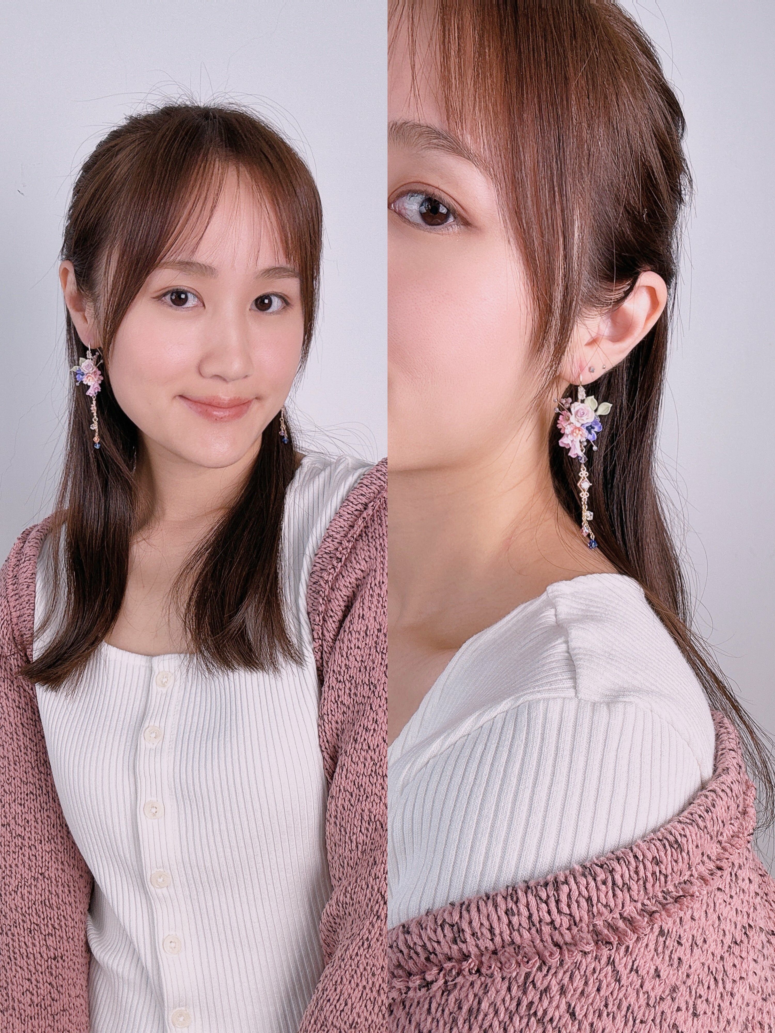 ⑪ Cascading Garden Gratitude S925 Earrings (10 Designs)