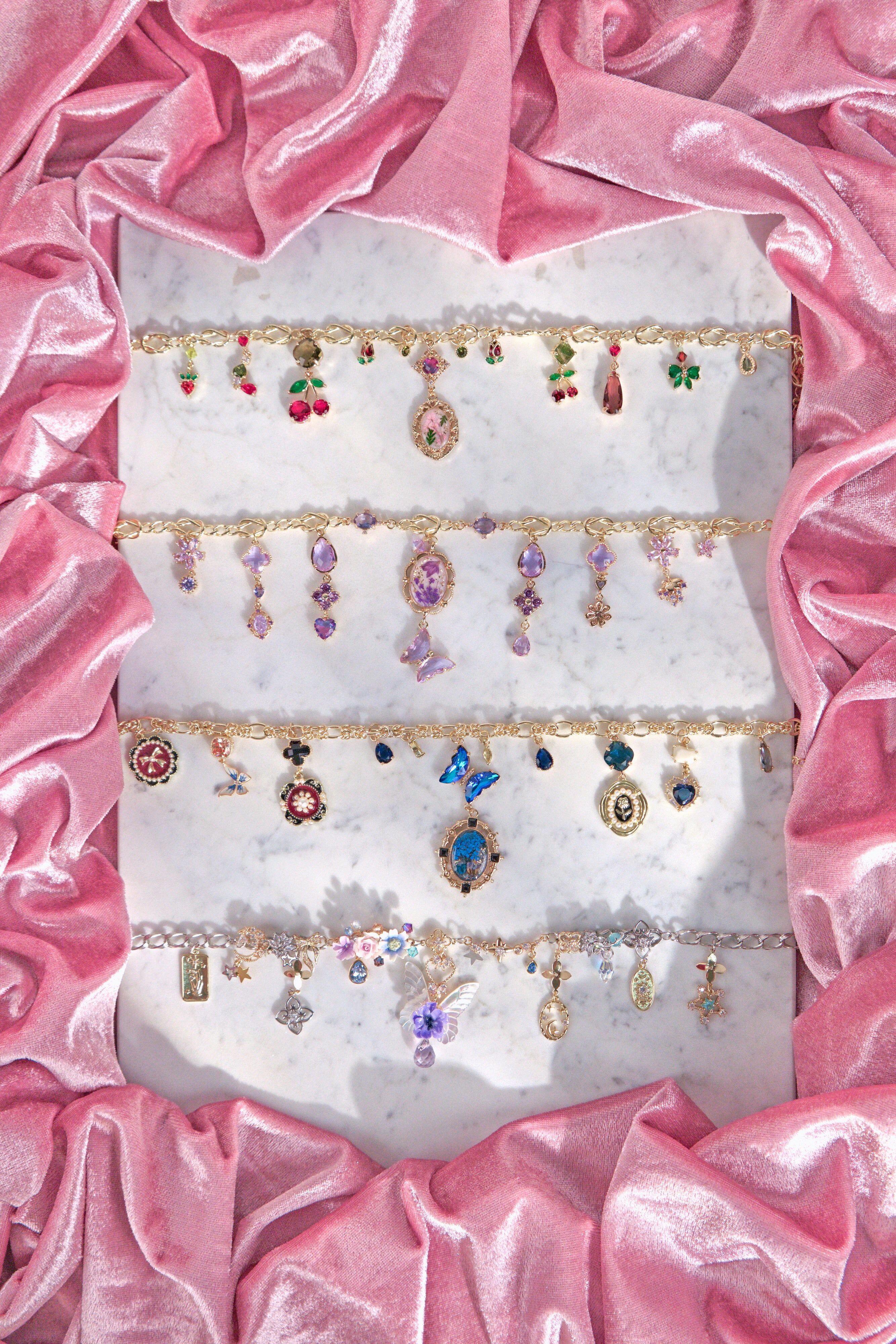 ⑪ Y2K Blooming Gratitude Necklace (8 Designs)