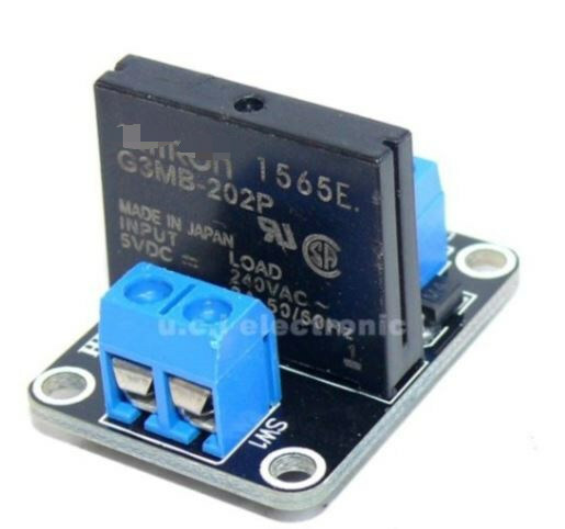 【UCI電子】(Y-4) 1路 2路 5V低電平固態繼電器模塊帶保險絲 固態繼電器250V2A