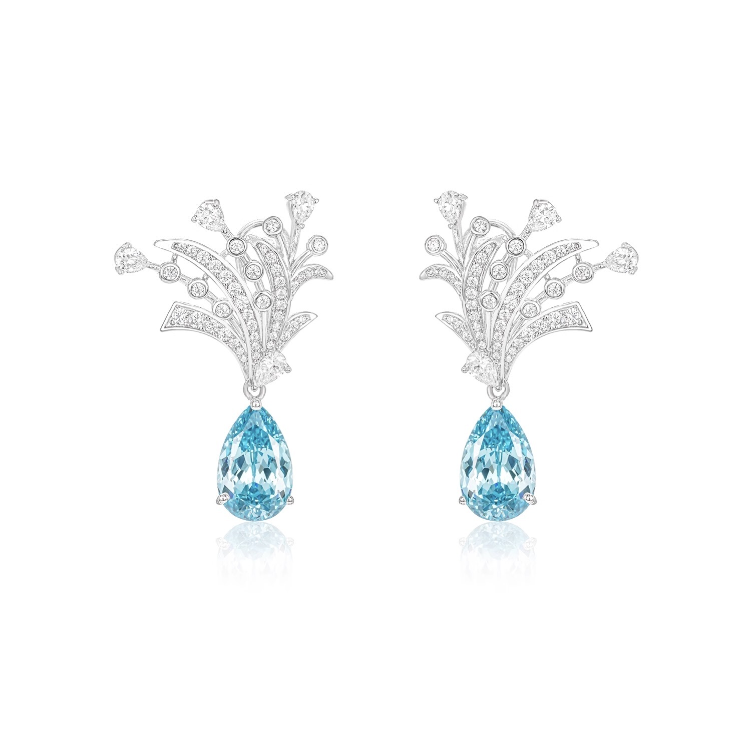 925纯銀釀帕拉耳釘  925銀耳釘