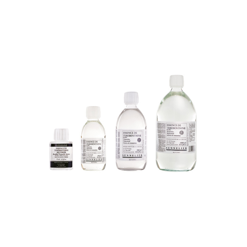 法國 SENNELIER 申內利爾 潤色松節油精 75ml 250ml 500ml 1L