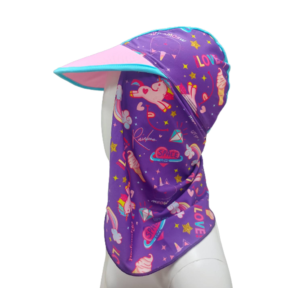 Aquasport 夢遊星空兒童防曬帽