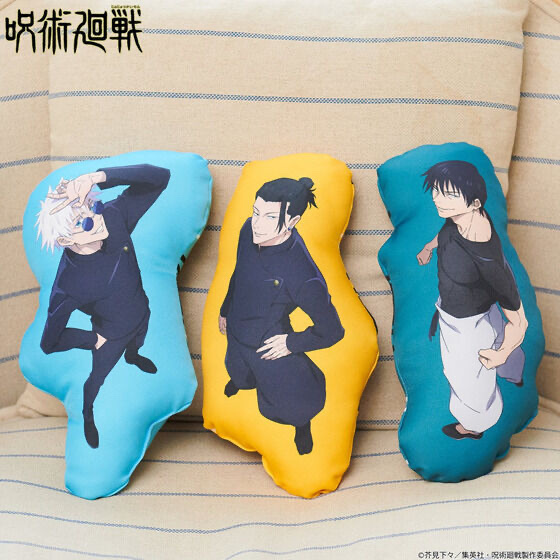 222315 Pbandai 預訂2025/2月 呪術廻戦　ダイカットミニクッション【描き下ろし】
