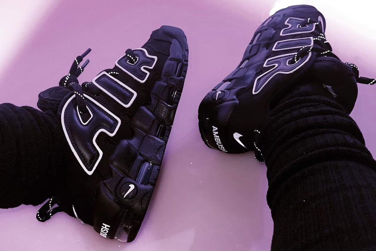 AMBUSH X NIKE AIR MORE UPTEMPO LOW 