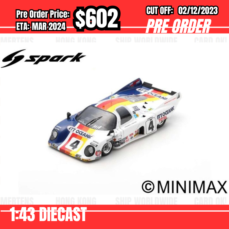 PO-$602 * Spark * 1:43 Rondeau M379 No.4 10th Le Mans 24H 1979 J-P Beltoise - H. Pescarolo [OD13/11]