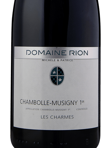 Patrice Rion Chambolle Musigny 1er Cru Les Charmes 2021