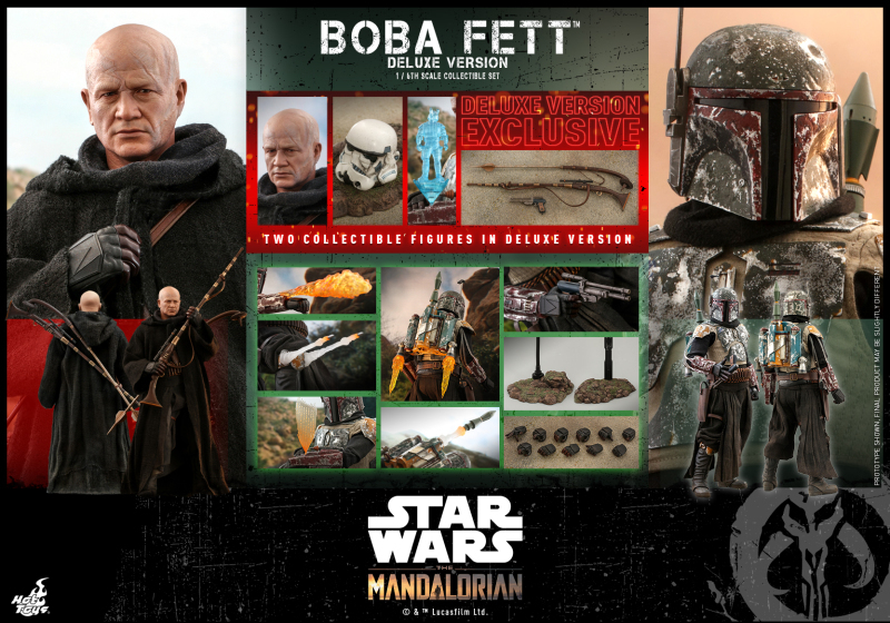 Hot Toys – TMS034 -《曼達洛人》波巴·費特（Boba Fett）豪華版 1/6比例收藏級人偶