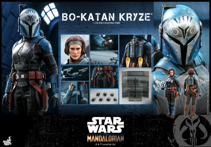 Hot Toys – TMS035 -《曼達洛人》波-卡坦·克里茲（Bo-Katan Kryze）1/6 比例收藏級人偶