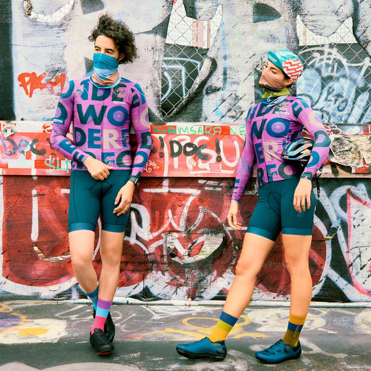 EdWonder Wonderfool Infinite Long Sleeve Jersey Berry Purple (Men & Women)