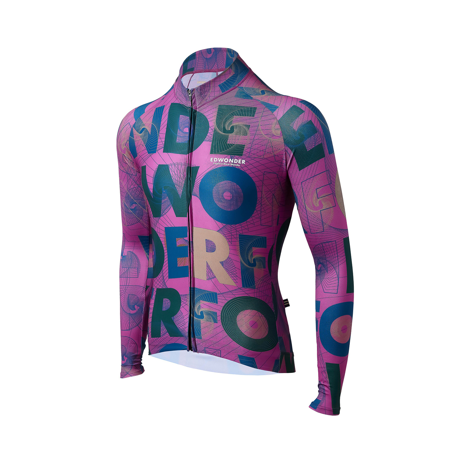 EdWonder Wonderfool Infinite Long Sleeve Jersey Berry Purple (Men & Women)