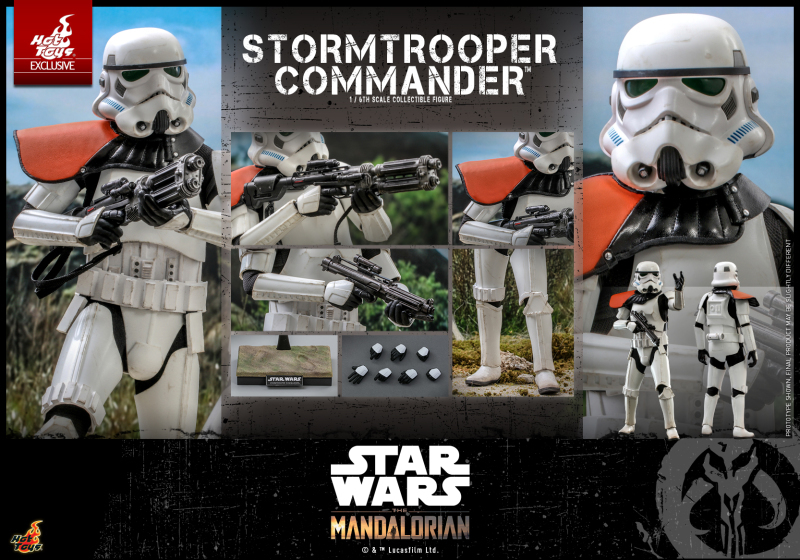 Hot Toys – TMS041 -《曼達洛人》帝國風暴兵指揮官（Stormtrooper Commander）1/6 比例收藏級人偶