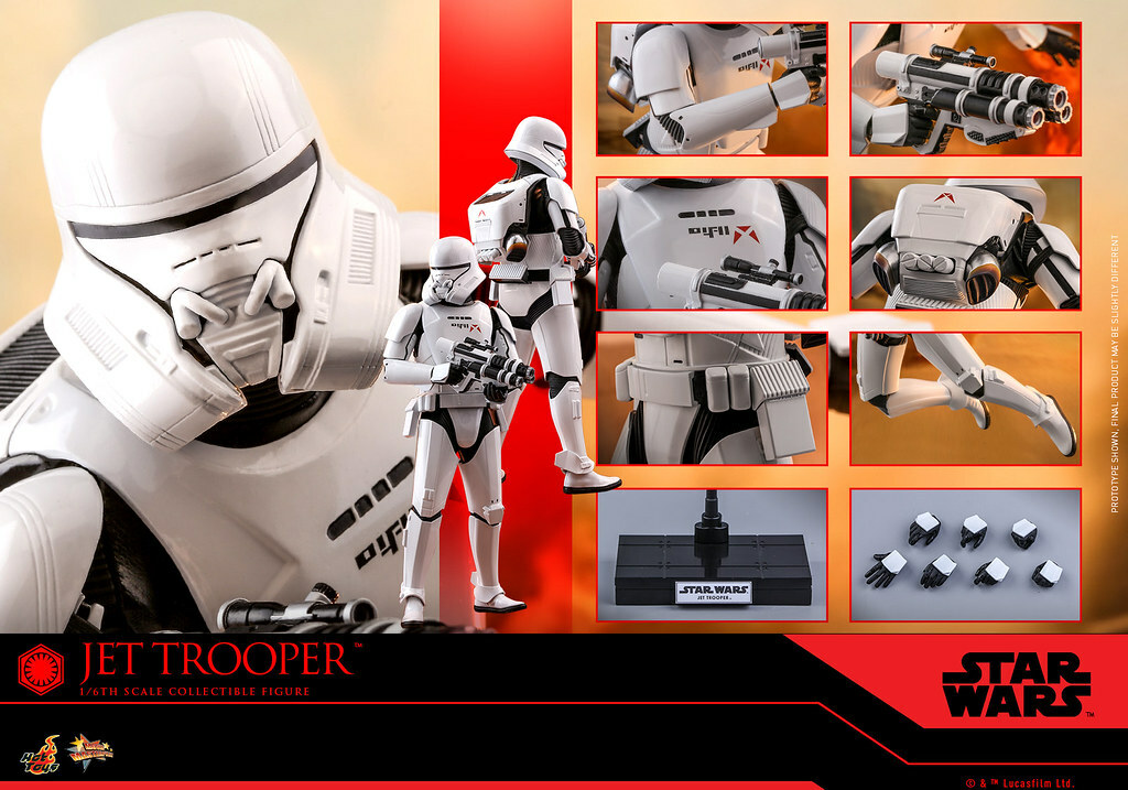 Hot Toys – MMS561 -《STAR WARS：天行者的崛起》噴射風暴兵 Jet Trooper 1/6 比例人偶