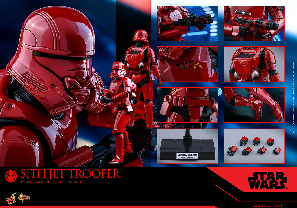 Hot Toys - MMS562 -《STAR WARS：天行者的崛起》西斯噴射風暴兵 Sith Jet Trooper 1/6 比例人偶