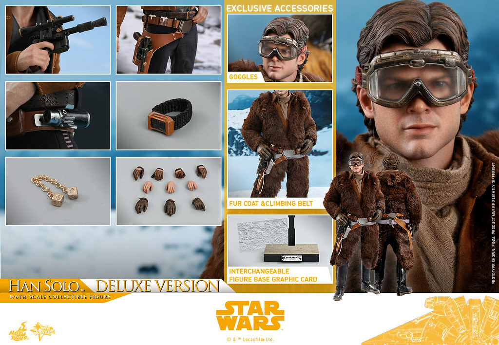 Hot Toys - MMS492 -《星際大戰外傳：韓索羅》韓·索羅 豪華版 Han Solo(Deluxe Version) 1/6 比例人偶作品