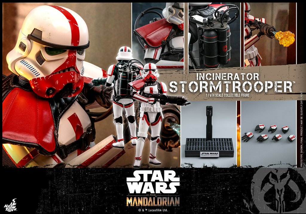 Hot Toys - TMS012 -《曼達洛人》焚燒風暴兵 Incinerator Stormtrooper 1/6 比例人偶