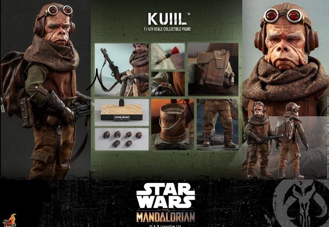 Hot Toys - TMS048 Kuiil Star Wars The Mandalorian 1:6 Collectible Star Wars 星球大戰 曼達洛人 Hottoys 玩具狂熱 1:6 比例珍藏人偶
