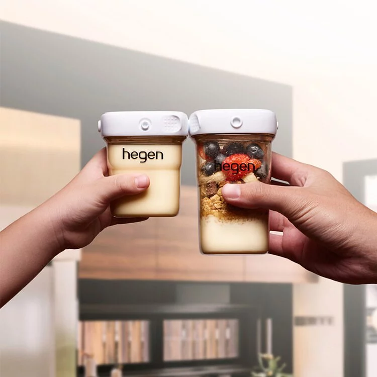 Hegen PCTO™ 金色奇蹟PPSU多功能方圓型寬口奶瓶 150ml (雙瓶組)