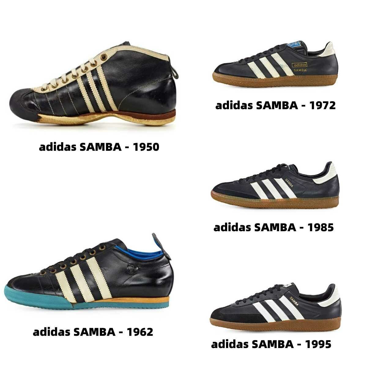 Samba是愛迪達第一雙球鞋