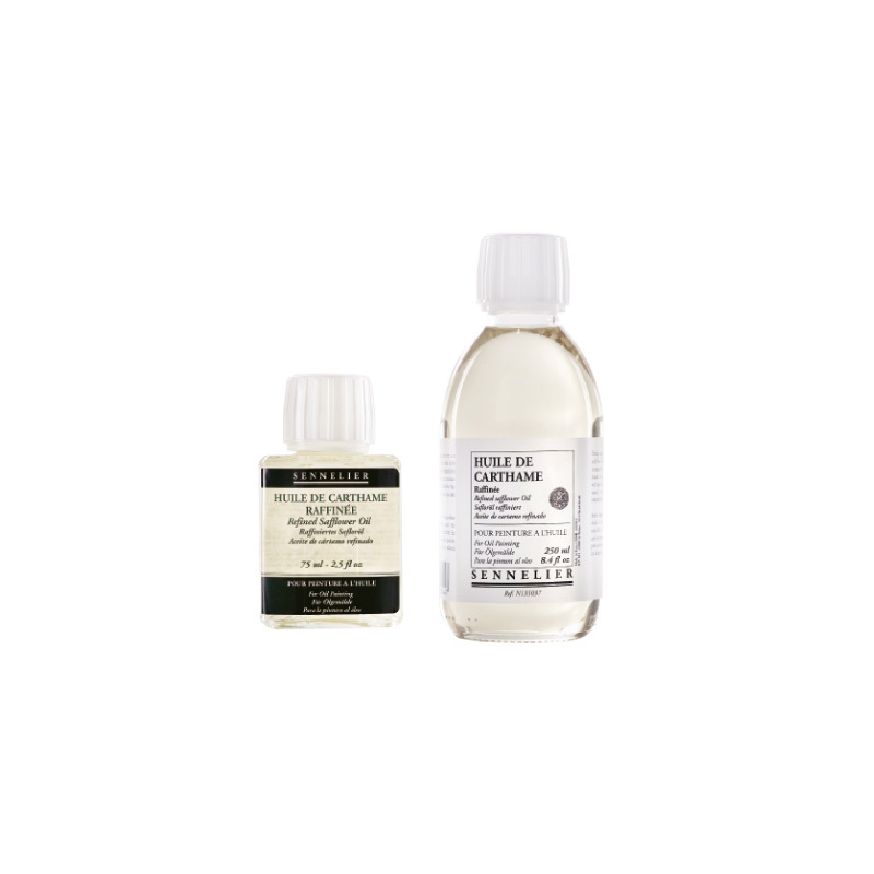 法國 SENNELIER 申內利爾 精煉紅花油 75ml 250ml