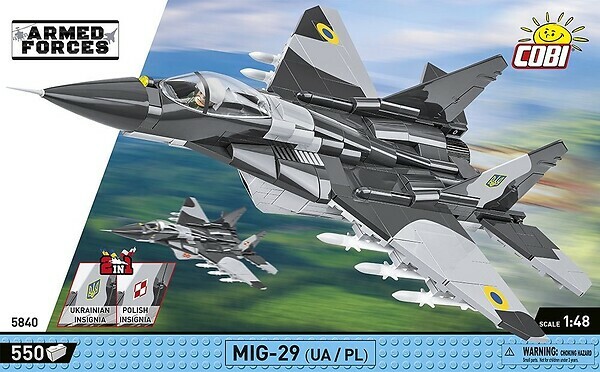 [訂金] Cobi : Armed Forces 5840 MiG-29 (UA/PL) (550pcs)