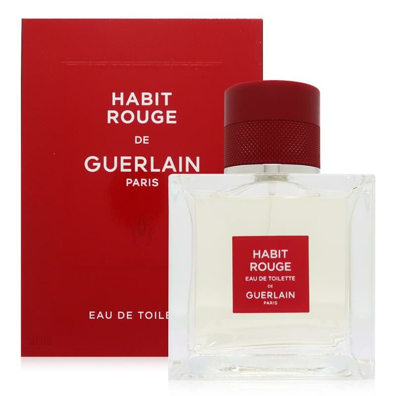 Guerlain 嬌蘭Habit Rouge 紅衣騎士男性淡香水50ml