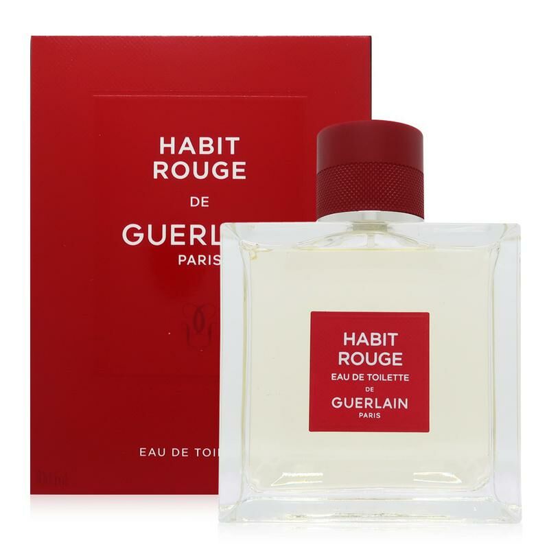 Guerlain 嬌蘭 Habit Rouge 滿堂紅(紅衣騎士)男性淡香水 EDT 100ml (新版)