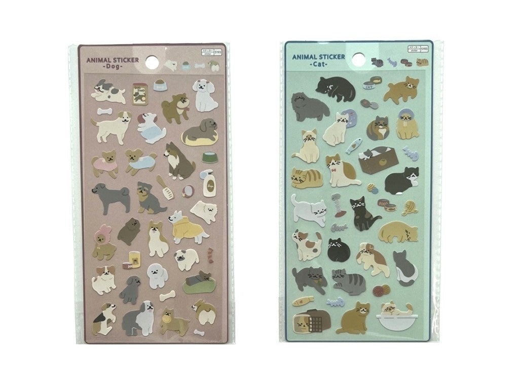 貼紙玩具/狗狗、貓咪