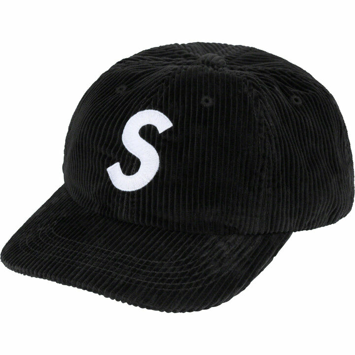 SUPREME 23FW CORDUROY S LOGO 6-PANEL