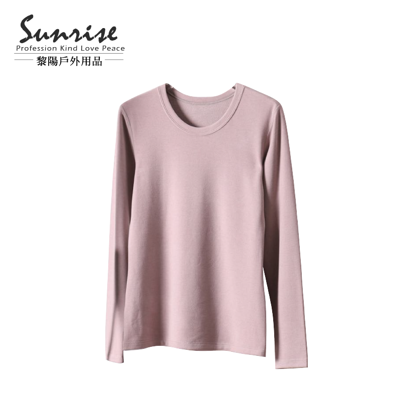 圓領山羊絨保暖衣 女款 (2色) 羊毛衣/保暖/親膚/柔軟/打底/秋冬/貼身/內搭 12YST93631