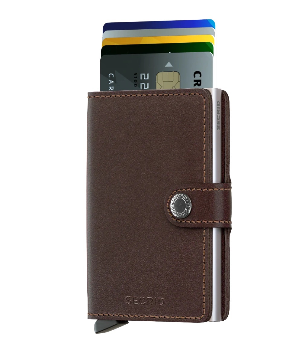 SECRID | Mini-wallet Original Dark Brown (M-dark brown)