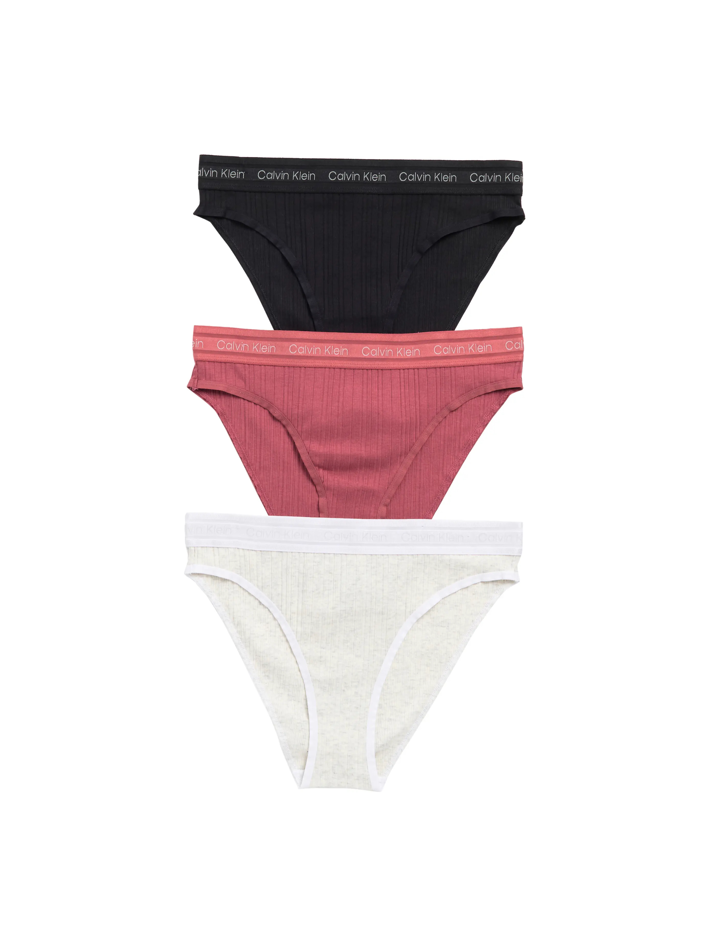 CK 中腰三角內褲三件組