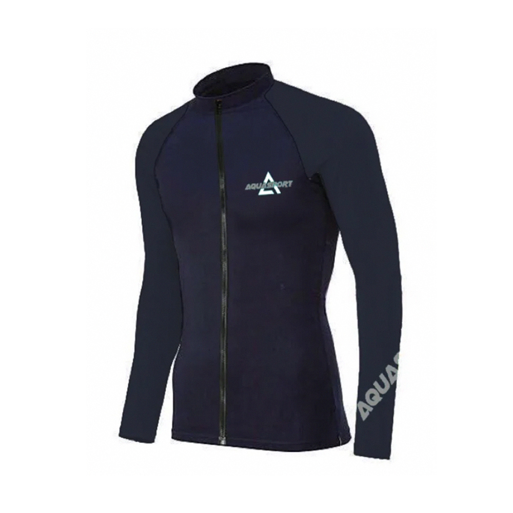 Aquasport 星空黑兒童游泳防晒長袖夾克