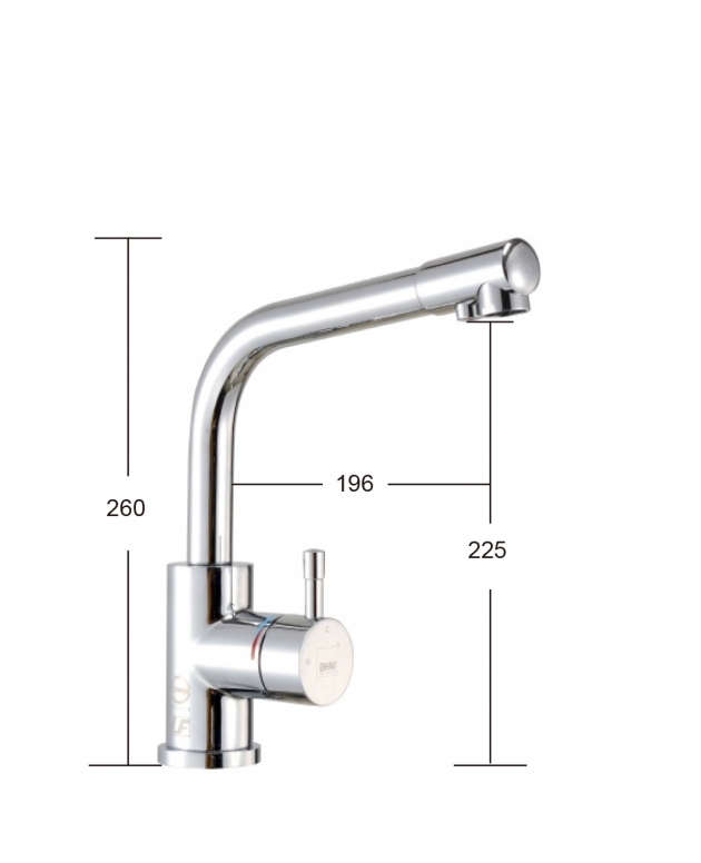 摩登 無鉛三合一廚房龍頭 M-2205