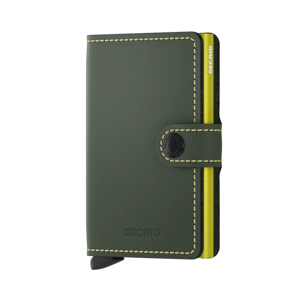 SECRID | Mini-wallet Matte Green Lime (MM-green lime)