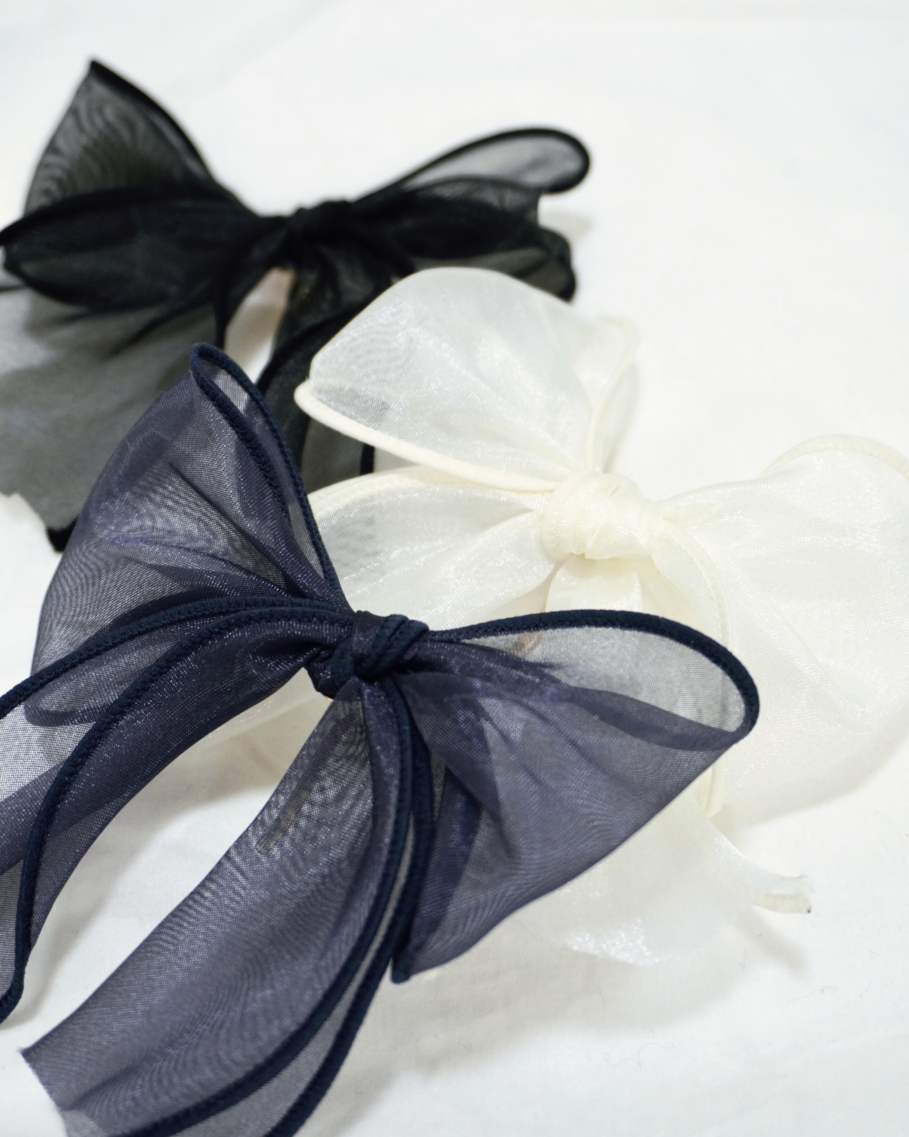 xmax_A 紗質一字髮夾