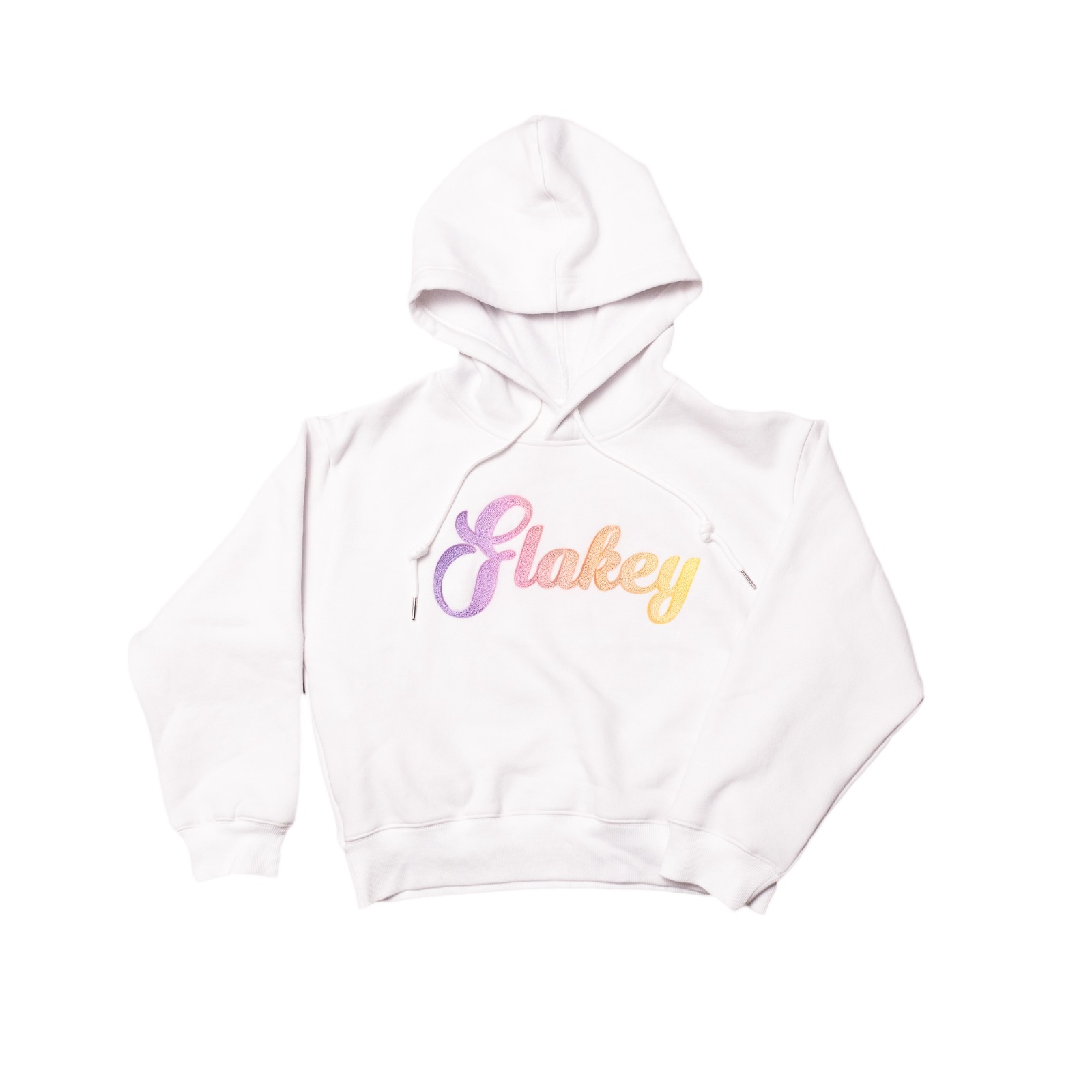 Candy Carnival 女裝連帽短版衞衣 (苿莉白)