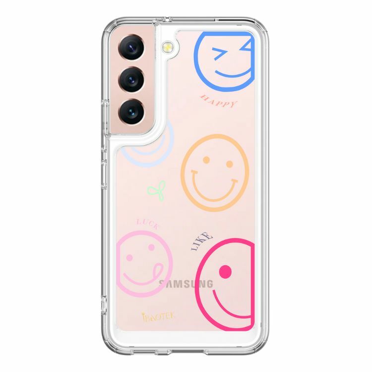 Samsung  S22+ 手機防摔殼繽紛笑臉