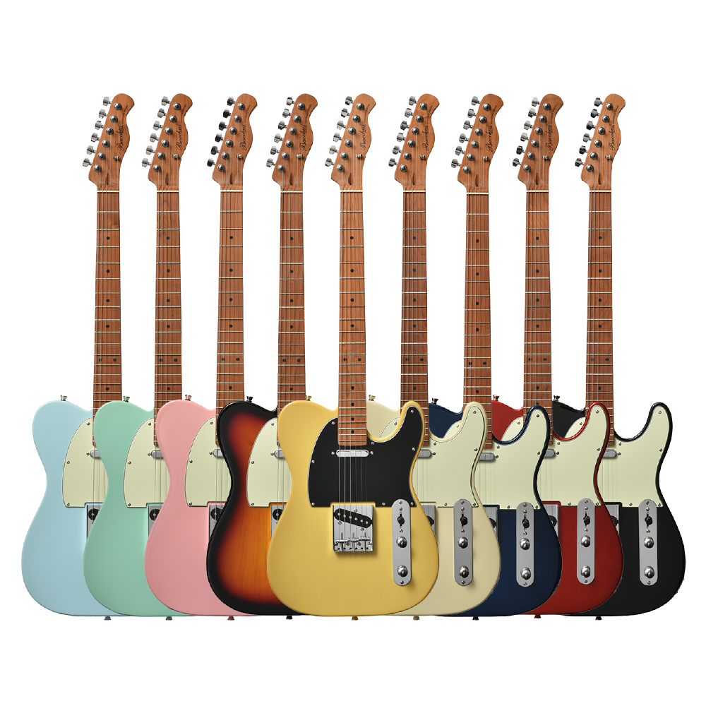 Bacchus Bacchus / BTE-1-RSM/M 烤楓木(琴頸+指板) 日系電吉他(9色) — 三峽吉他 / Bass