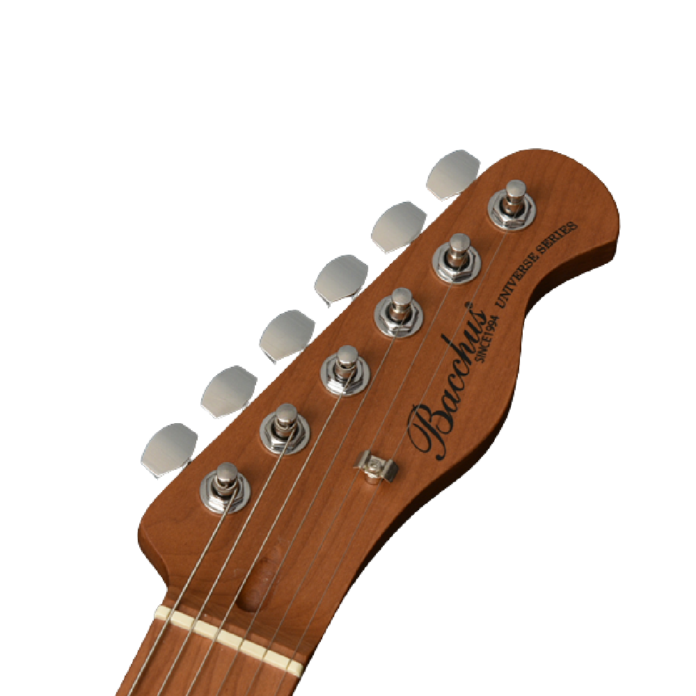 Bacchus Bacchus / BTE-1-RSM/M 烤楓木(琴頸+指板) 日系電吉他(9色) 第 4 張圖片｜三峽吉他 / Bass
