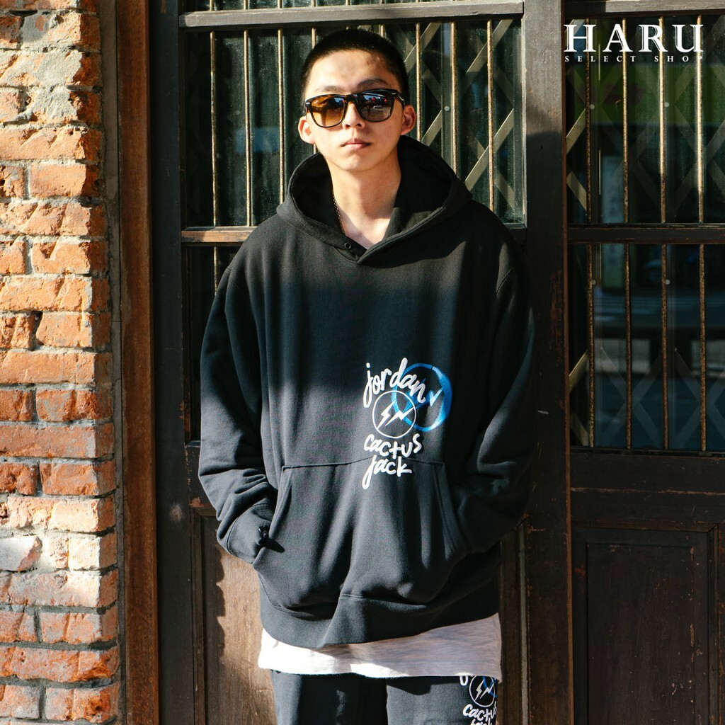 亞洲版 Travis Scott x Jordan x Fragment 帽T 三方聯名 藤原浩 DJ0616-010