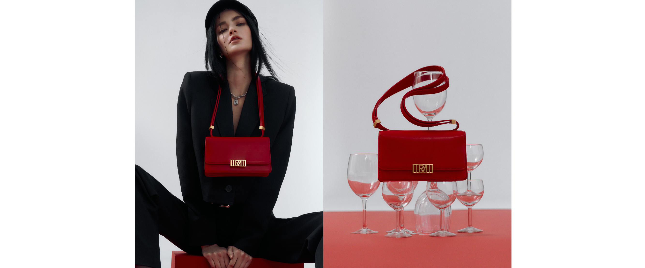 紅色穿搭01:紅配黑的酷帥神秘